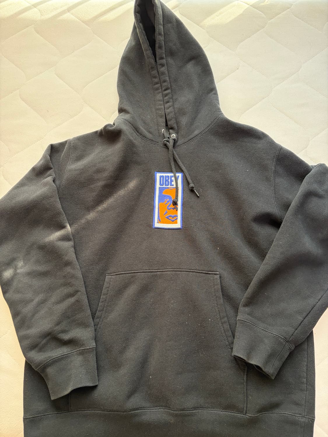 오베이 월드와이드 자수 후드티 M 상품이미지1