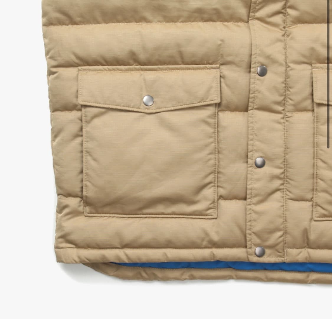 PATAGONIA "Navy Brown Down Vest" 상품이미지2