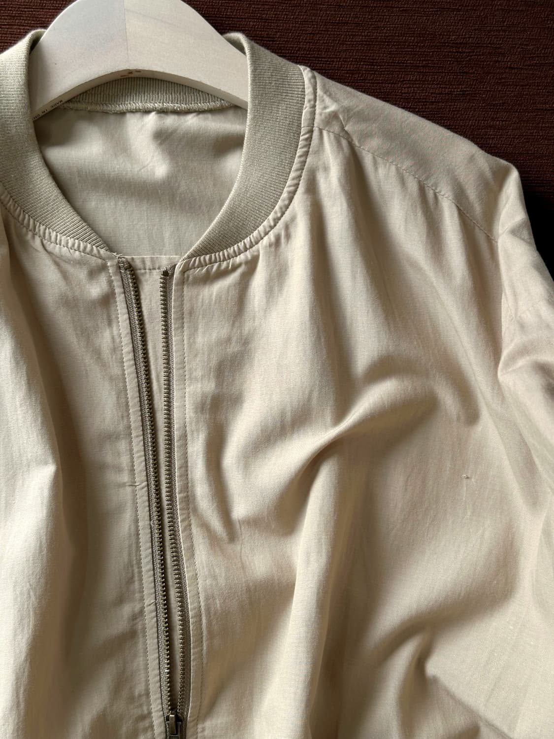 Super high gauge fabric MA-1 over jacket 상품이미지7