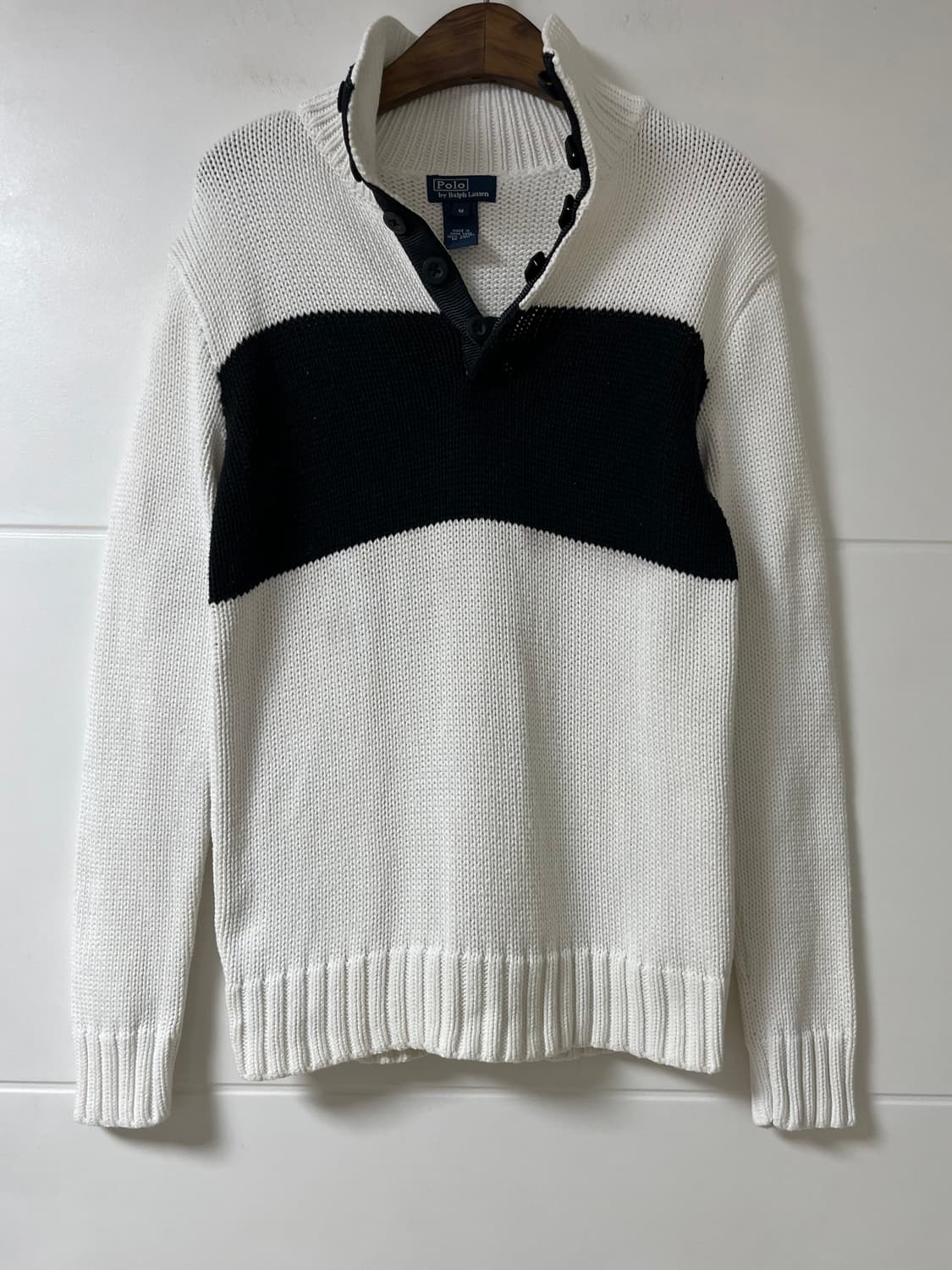 폴로 랄프로렌 반집업 니트 상품이미지2
