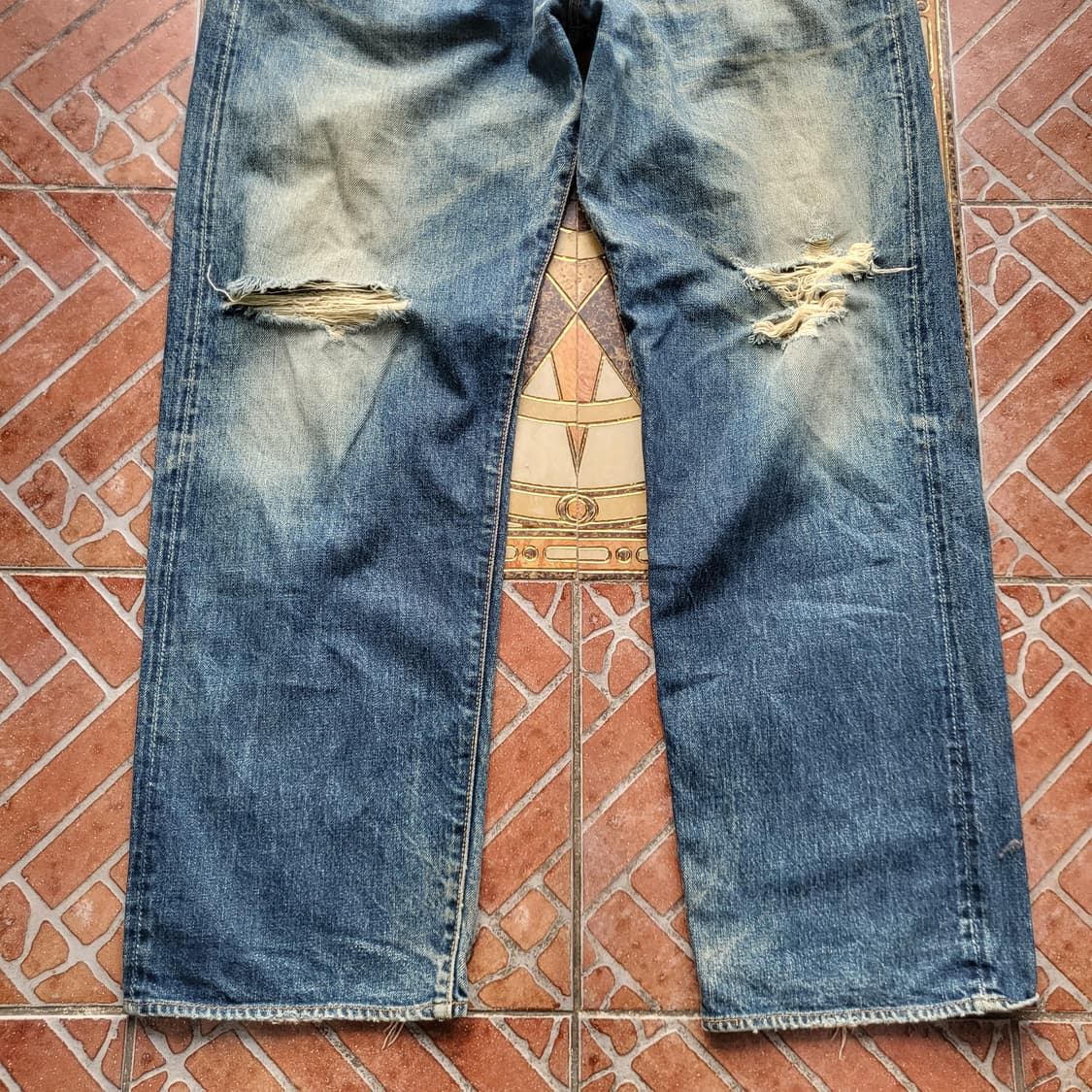 에비수 재팬 셀비지 데님 팬츠 상품이미지6