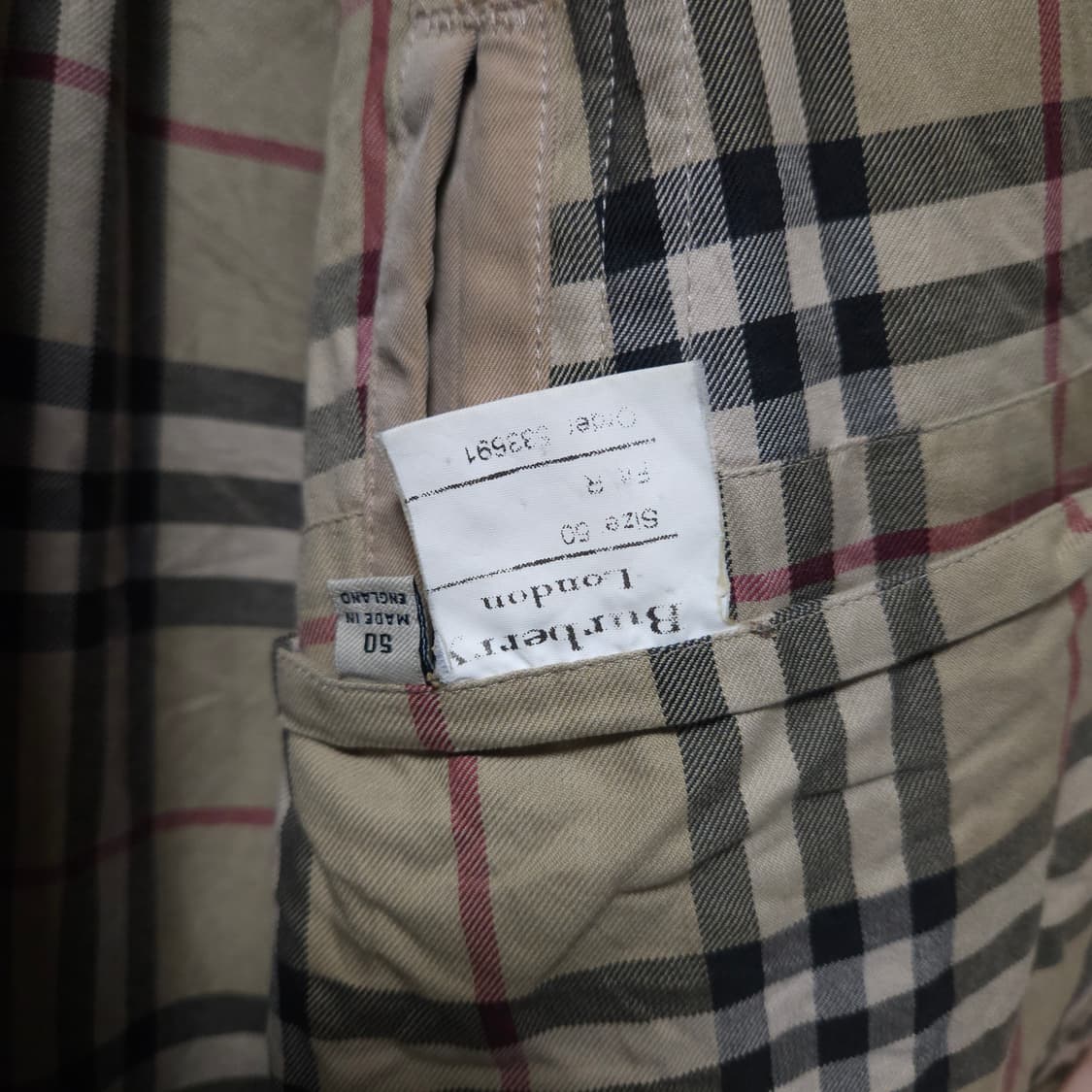 버버리 더블 트렌치코트  상품이미지8