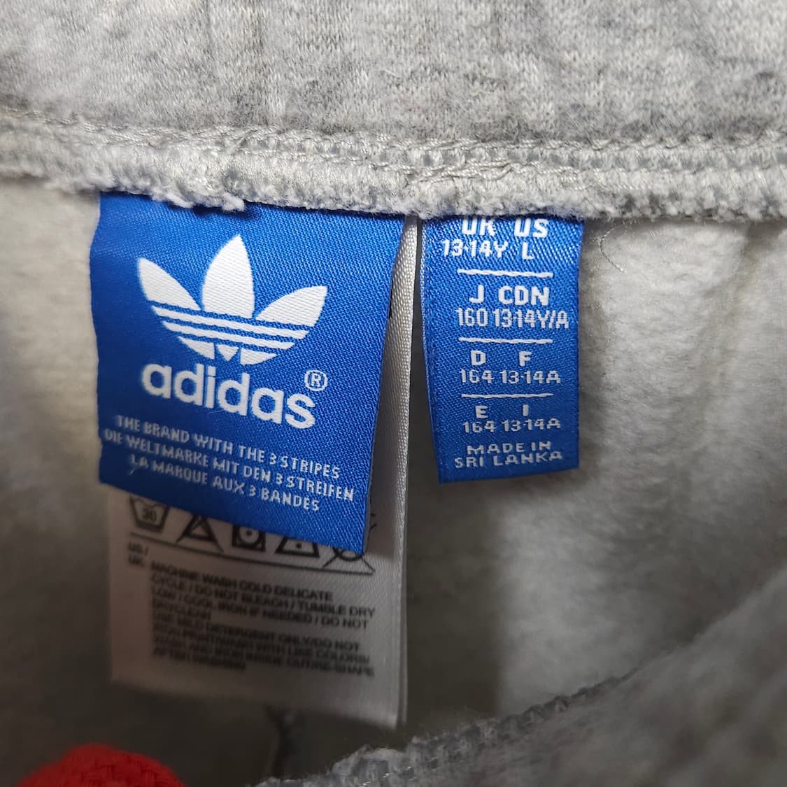 13-14 ) 아디다스 오리지날 키즈 여성 기모 조거팬츠 상품이미지4