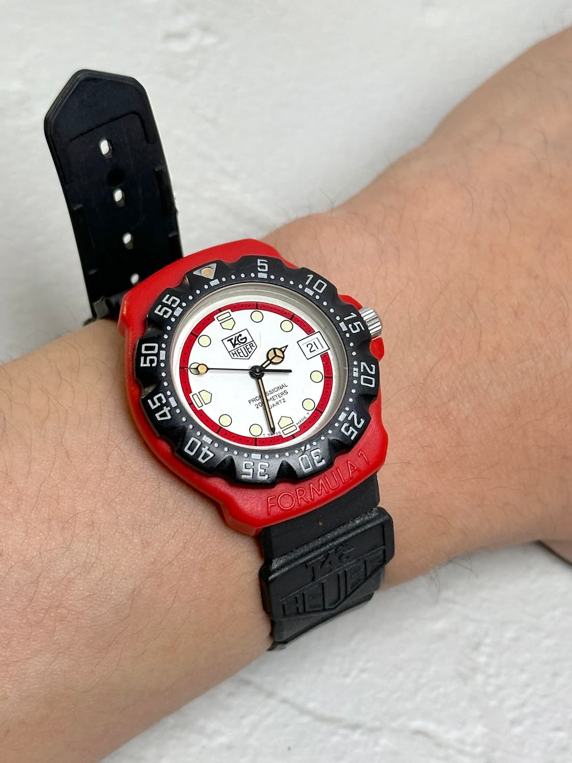 태그호이어 포뮬러1 초판 빈티지 키스 상품이미지5