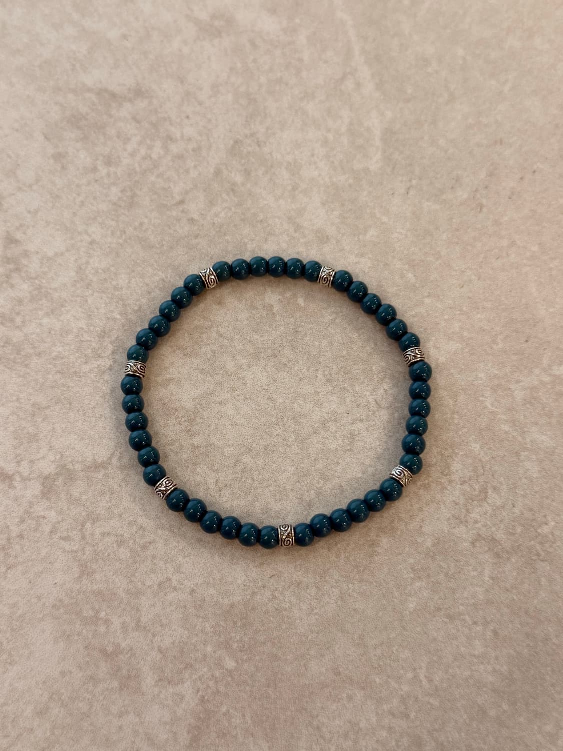 블루비드 레이어드 팔찌 상품이미지1