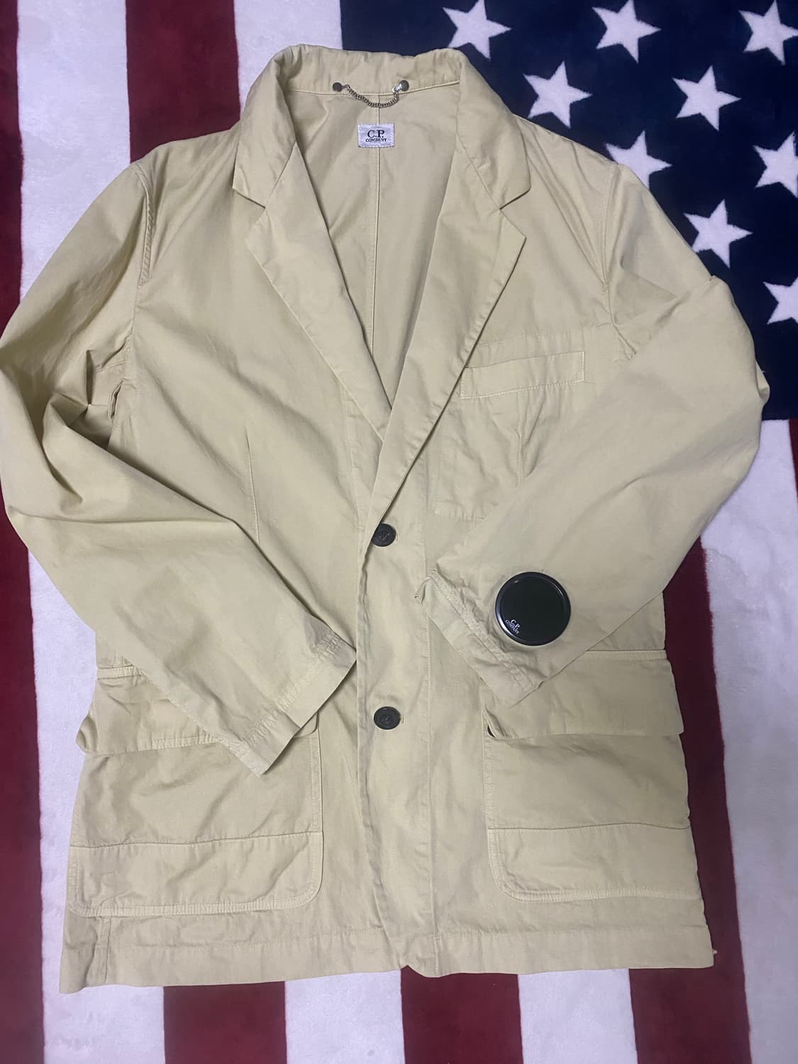 cp컴퍼니 빅렌즈 블레이저 자켓 상품이미지1