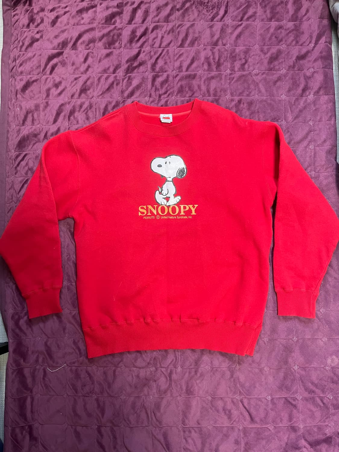 스누피 SNOOPY 맨투맨 상품이미지1