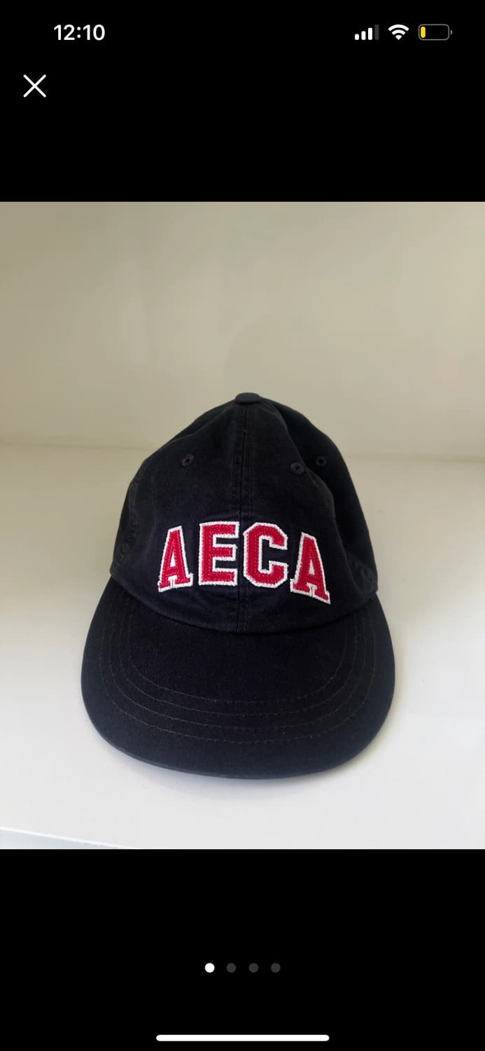 에이카 AECA 캡 모자 블랙 남여공용 Free 상품이미지1