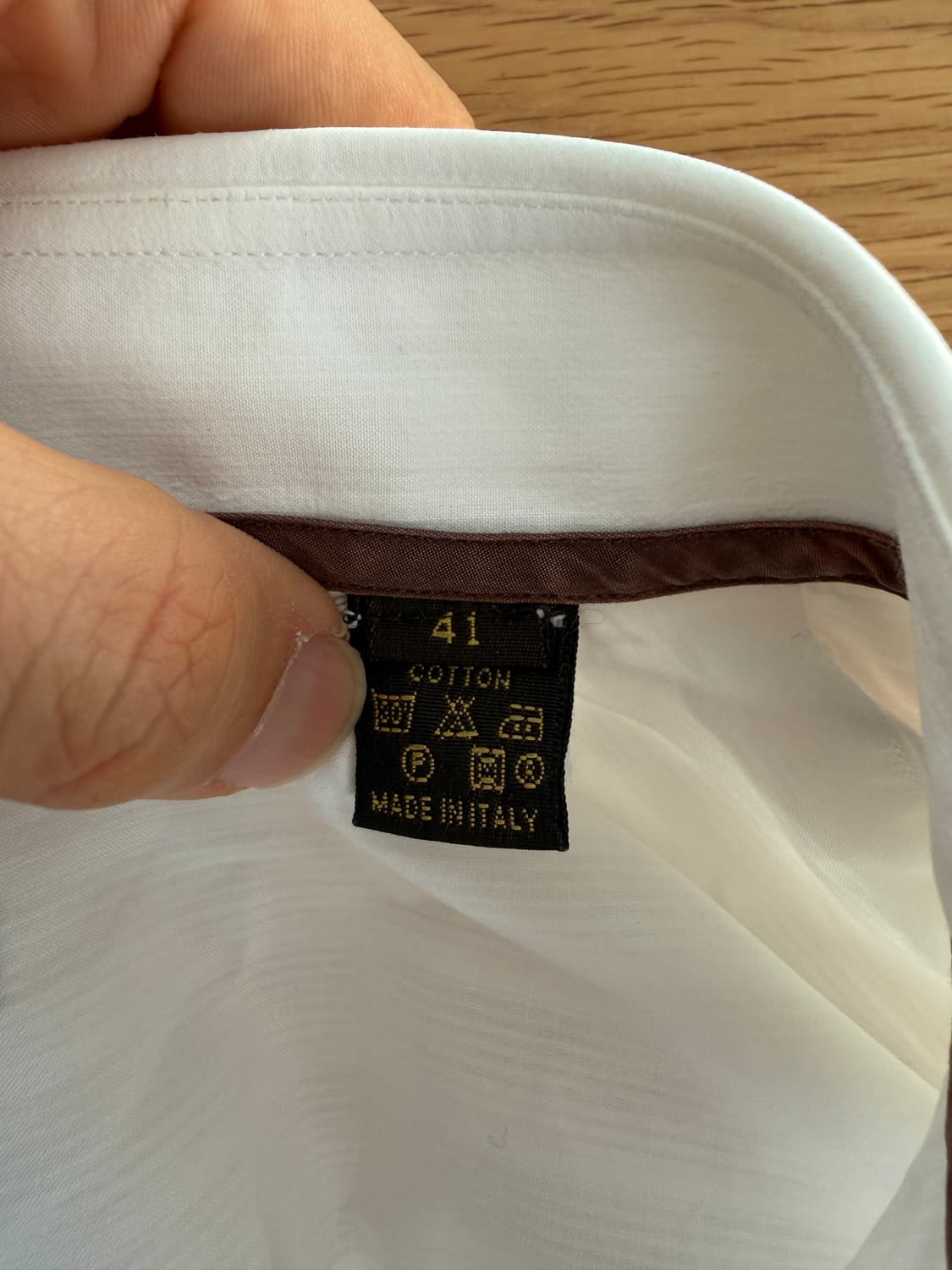 올드 루이비통(LOUIS VUTTON) 커프스 셔츠(ITALY) 상품이미지9