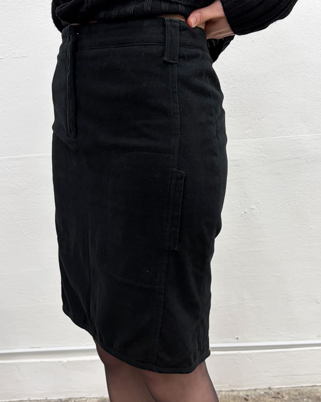 코스튬 내셔널 2004F/W 몰스킨 패널 스커트 상품이미지5