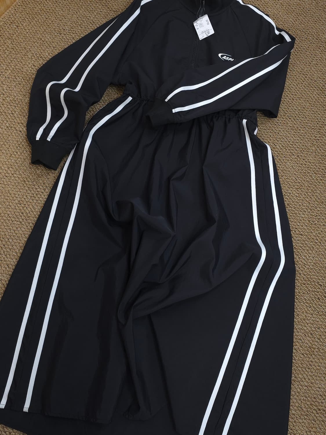 AS koow as PLUS / 블랙 트레이닝 원피스 상품이미지3