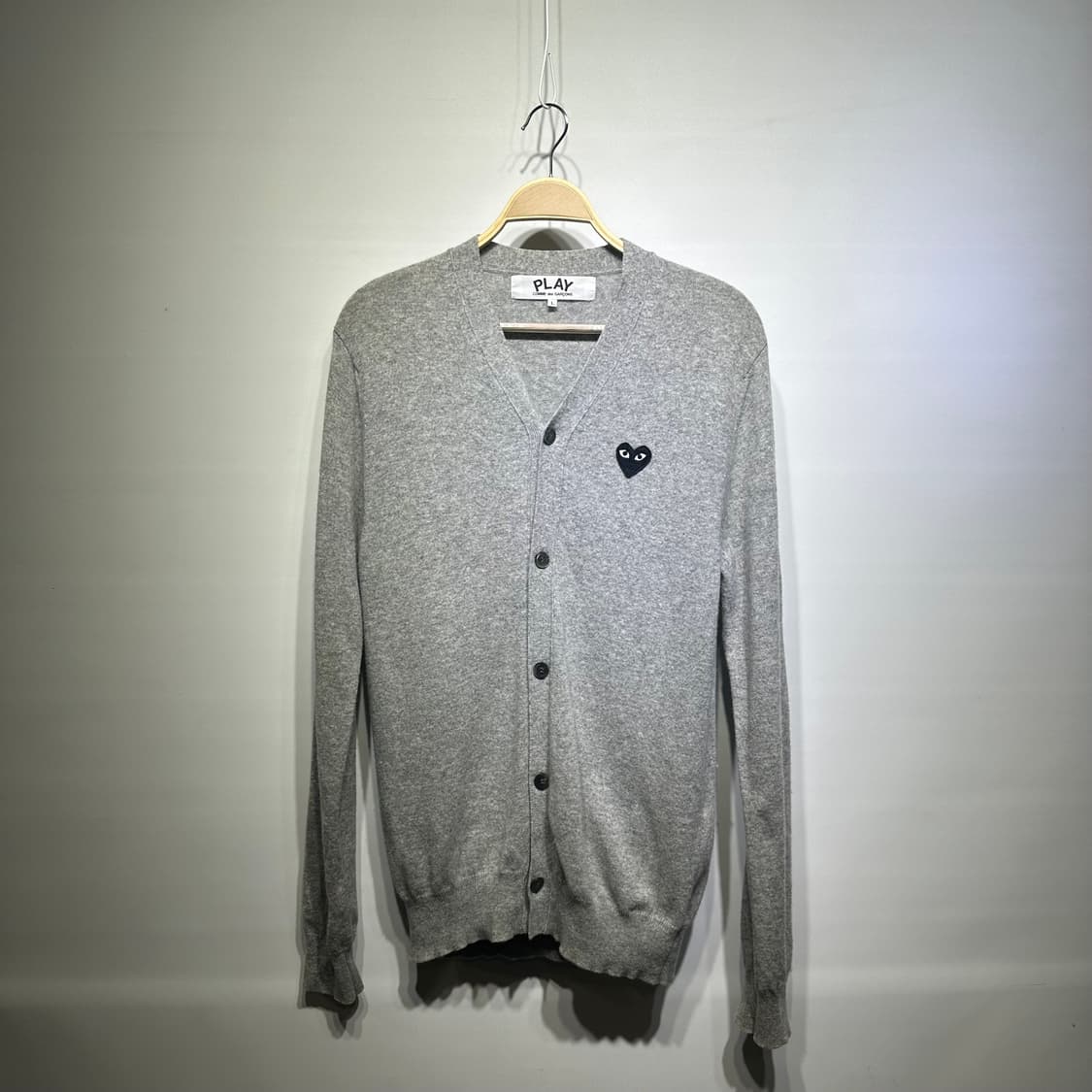 꼼데가르송 니트 가디건 판매합니다 상품이미지1