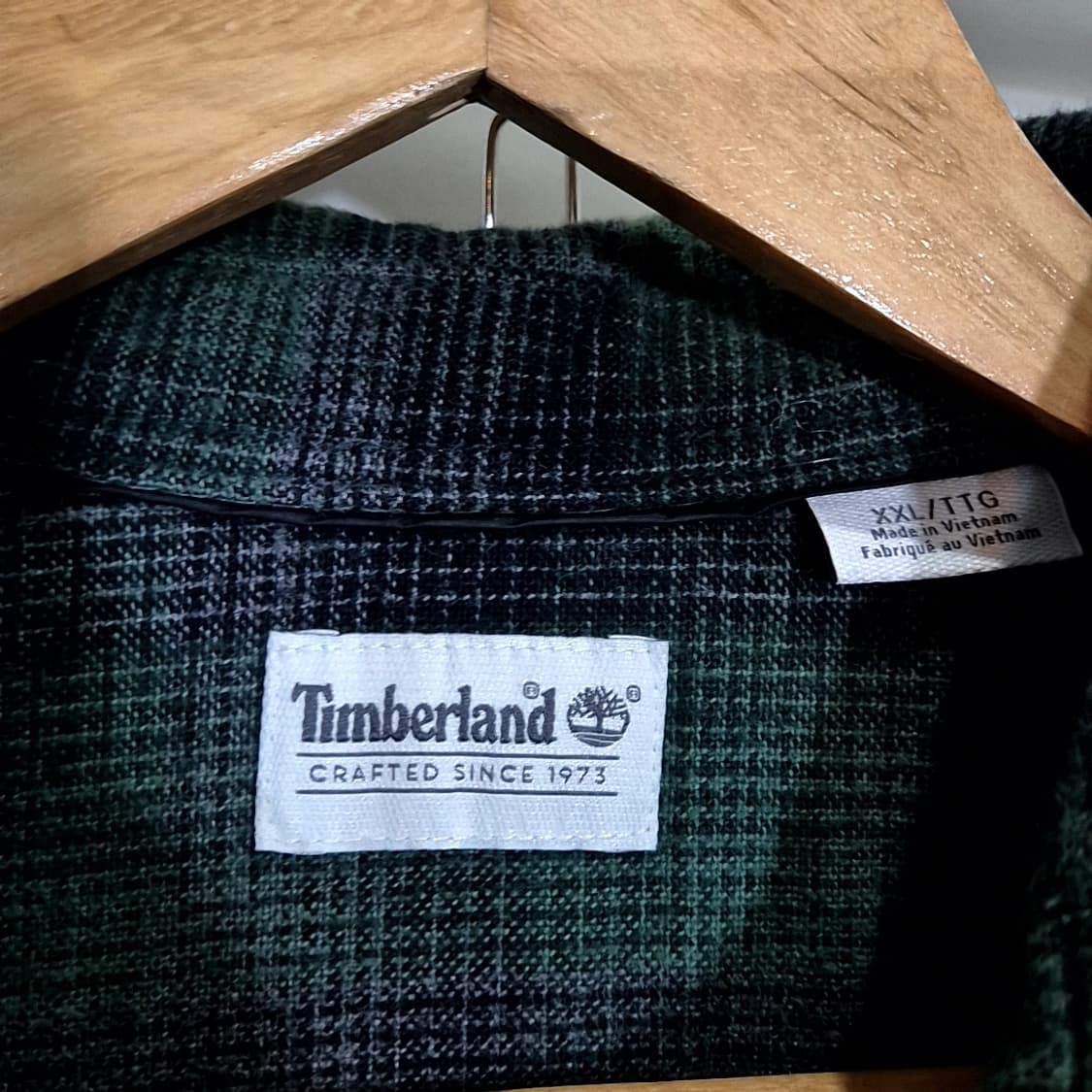Timberland 팀버랜드 헤비 울 체크 셔츠 상품이미지5