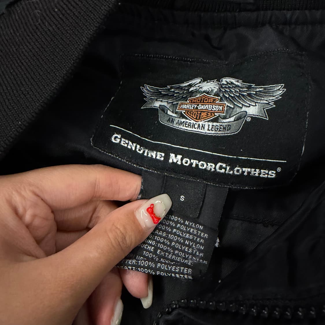 [ 정품/S ] 할리데이비슨 MA-1 항공 자켓 상품이미지5