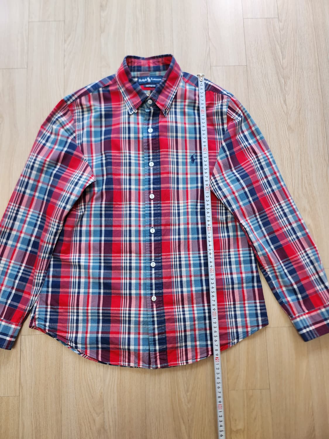 폴로랄프로렌 체크셔츠 (L 상품이미지6