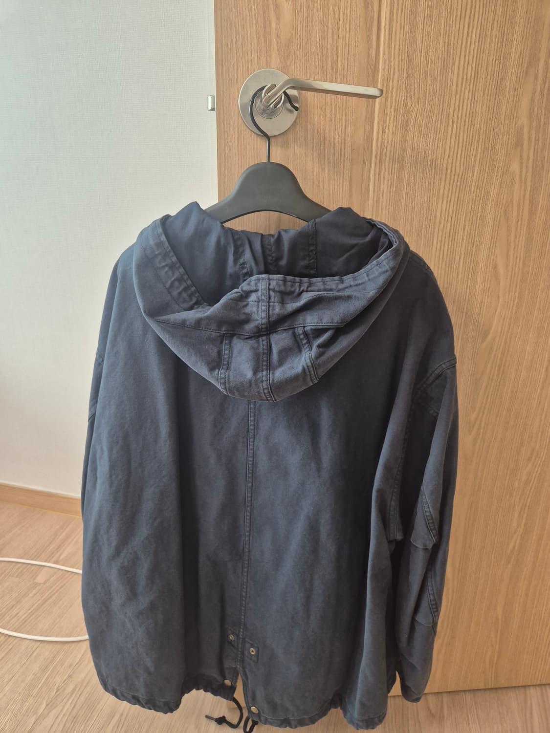 (새상품 1) 퍼렌 25aw m51 숏파카 네이비 상품이미지2