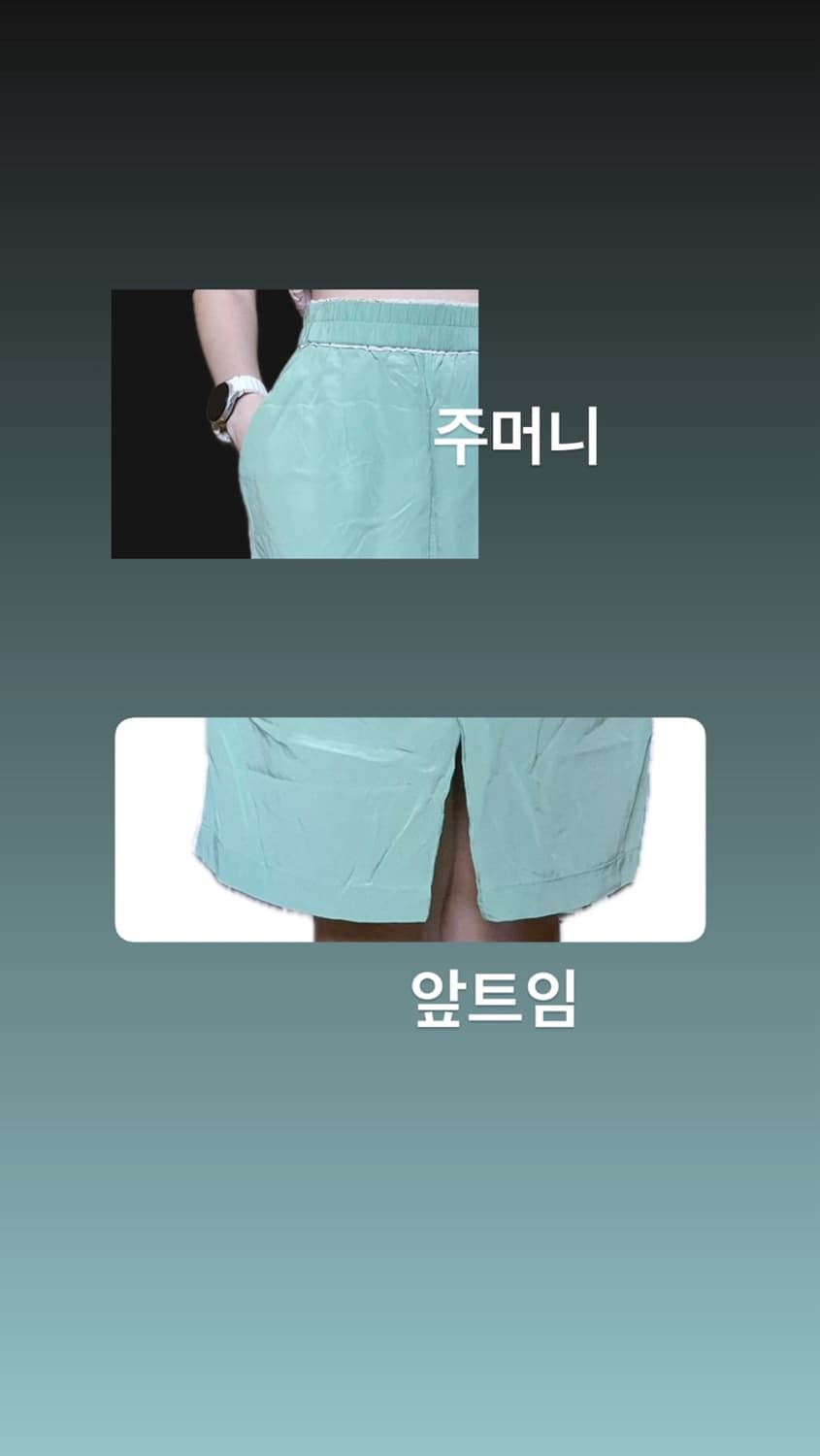 🟩 캐나다 Wilfred 100% 실크 스커트 (Aritzia 단독) 상품이미지6