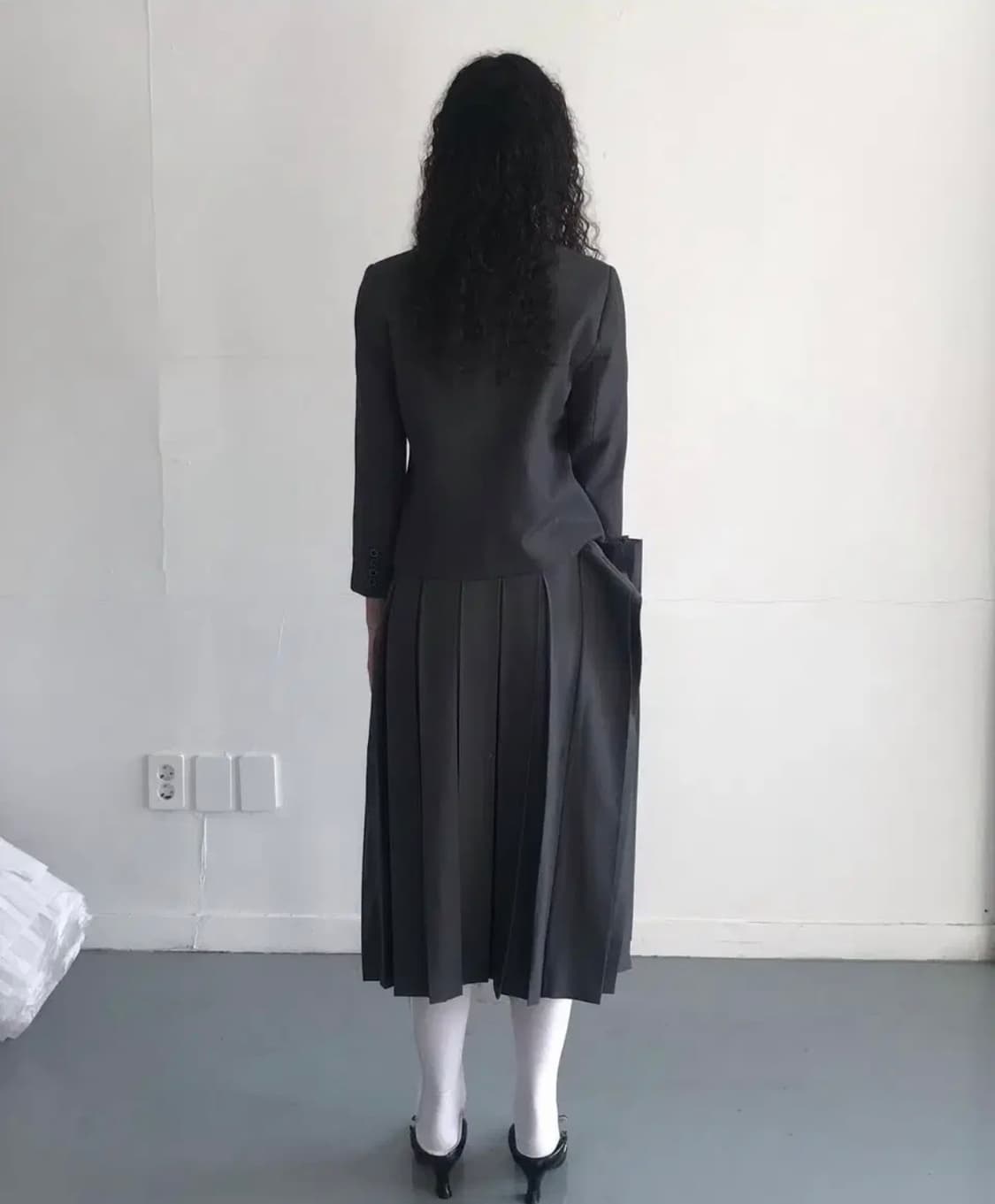 애옹쓰 O 패치자켓 1사이즈 새상품 상품이미지5