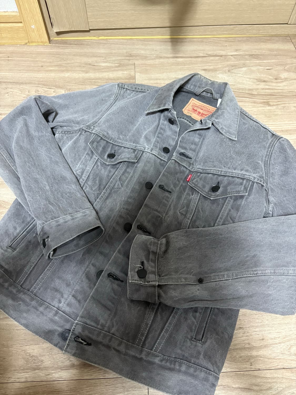 리바이스 3세대 자켓 그레이 상품이미지1
