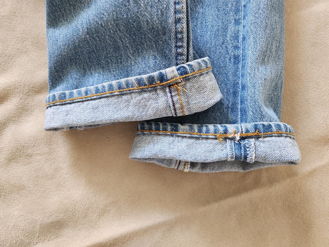 80s Levi's 리바이스 501 USA 중청 W31 L32 상품이미지4