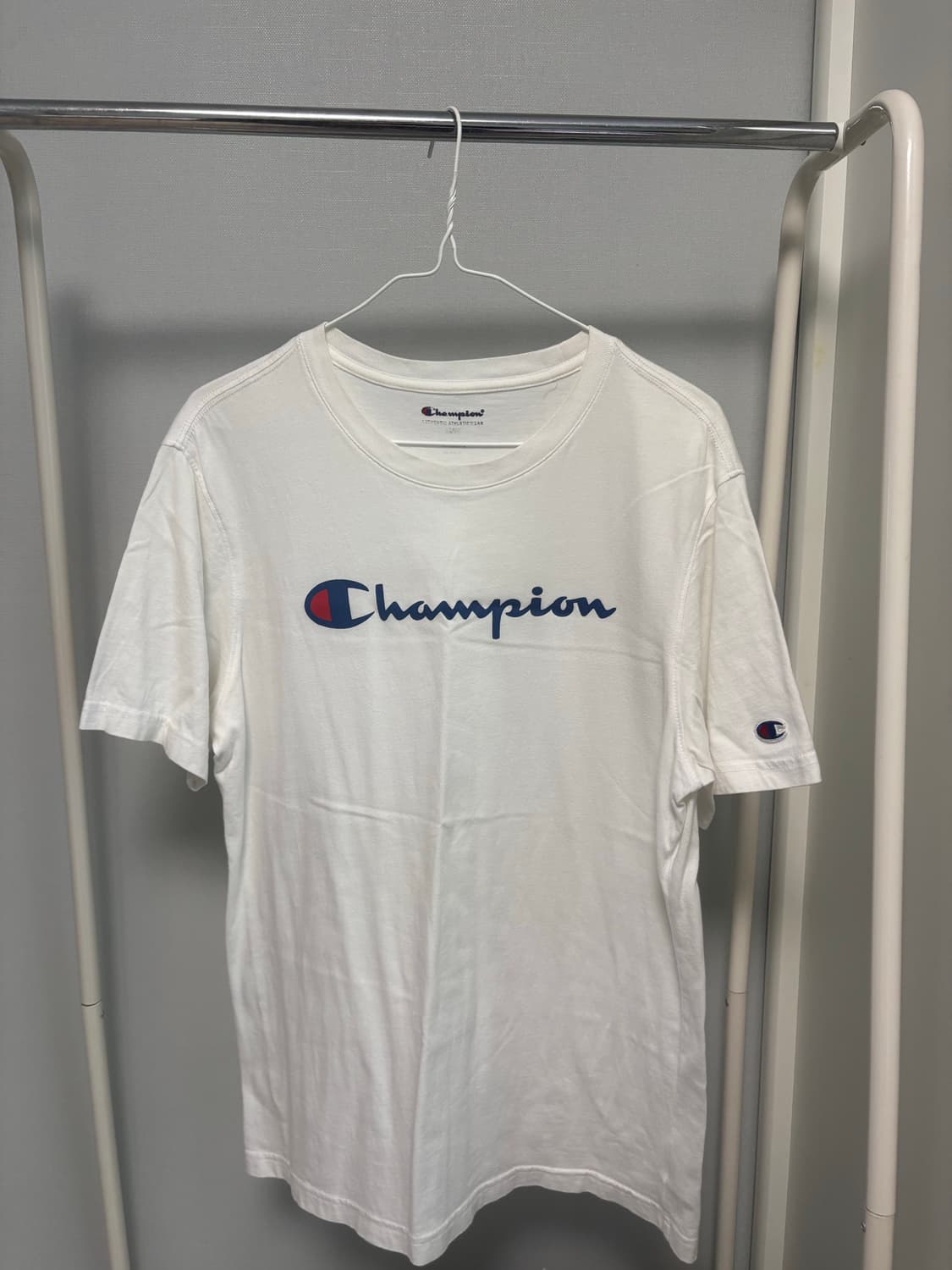 챔피온 반팔 화이트 M 상품이미지1