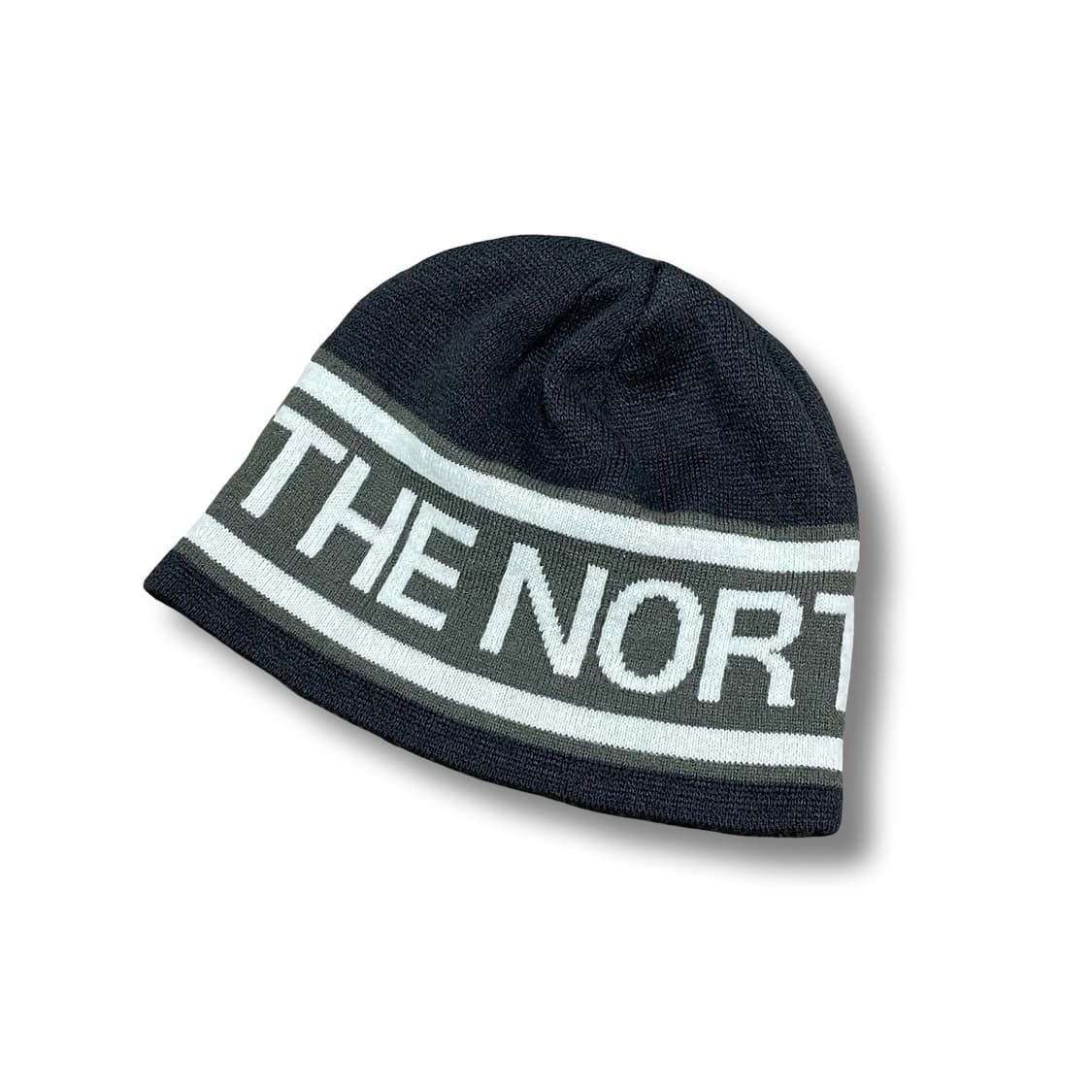 노스페이스 로고 비니 블랙 상품이미지2