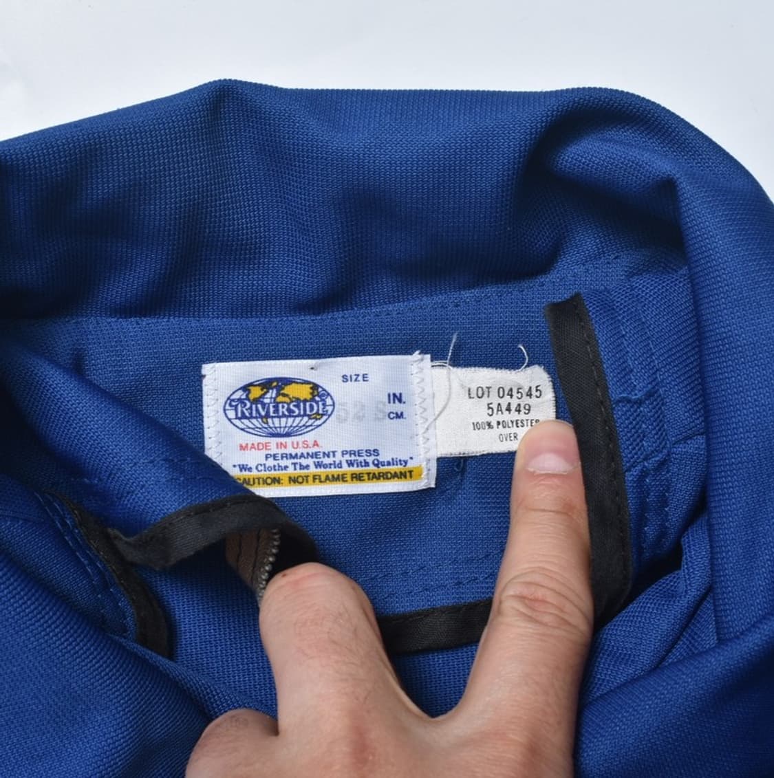 70S RIVERSIDE 프렌치 집업 점퍼 드리즐러 자켓 O032 상품이미지4