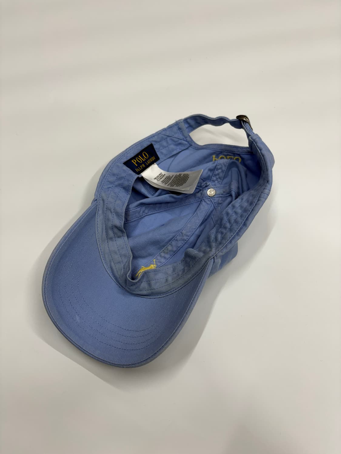 Polo 폴로 랄프로렌 스카이블루 볼캡 모자 상품이미지4