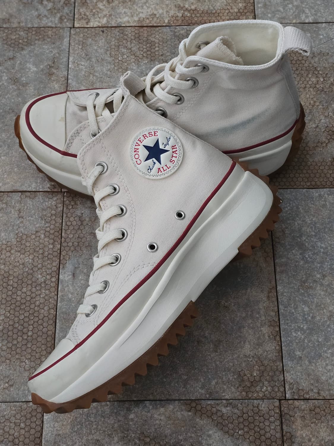 (240)컨버스 런스타 하이크 하이 파치먼트 상품이미지6