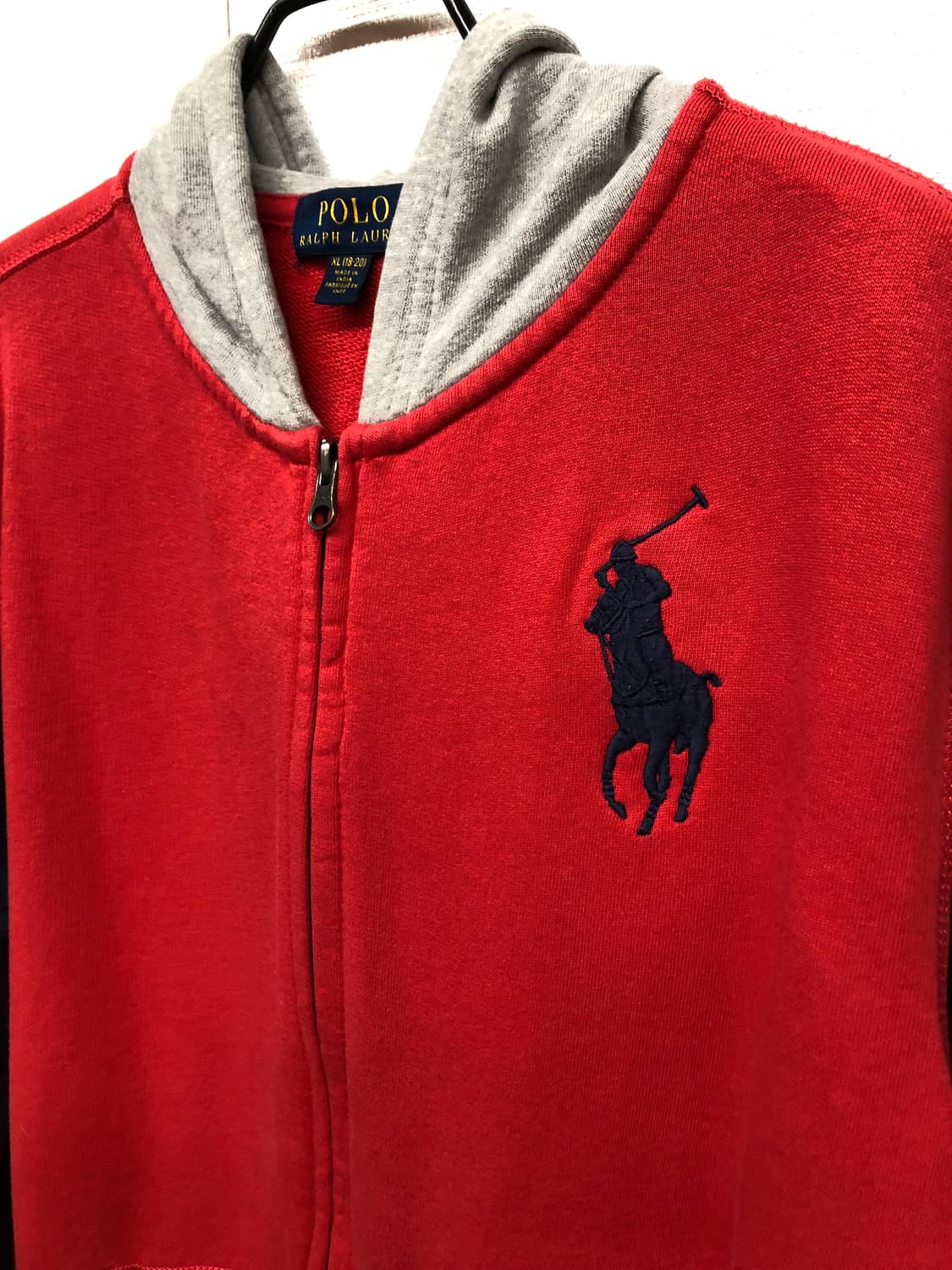 신형 폴로 랄프로렌 빅포니 후드집업 M~L 상품이미지2