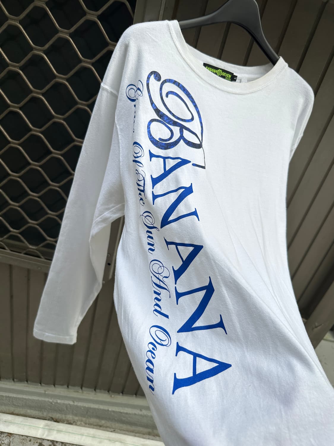 Banana Seven bum gothic lettering sleeve 상품이미지3