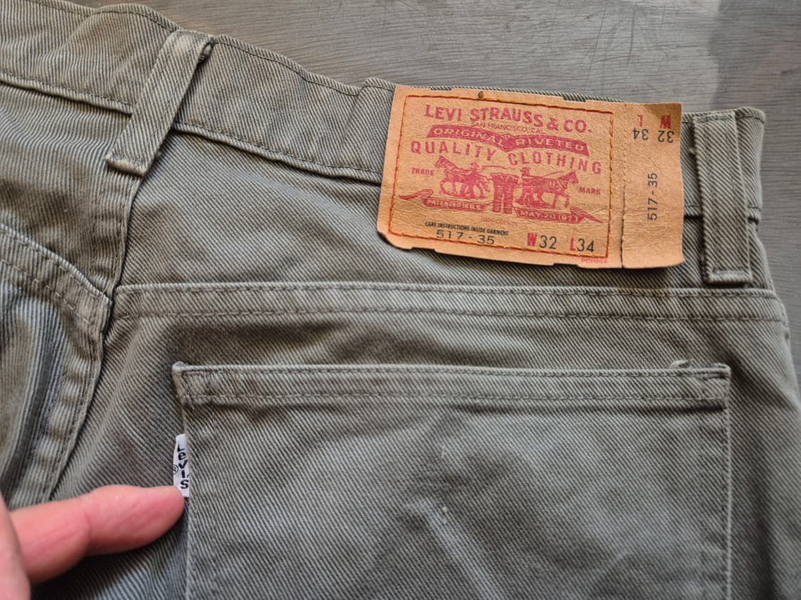 00s 리바이스517 부츠컷 팬츠 상품이미지4