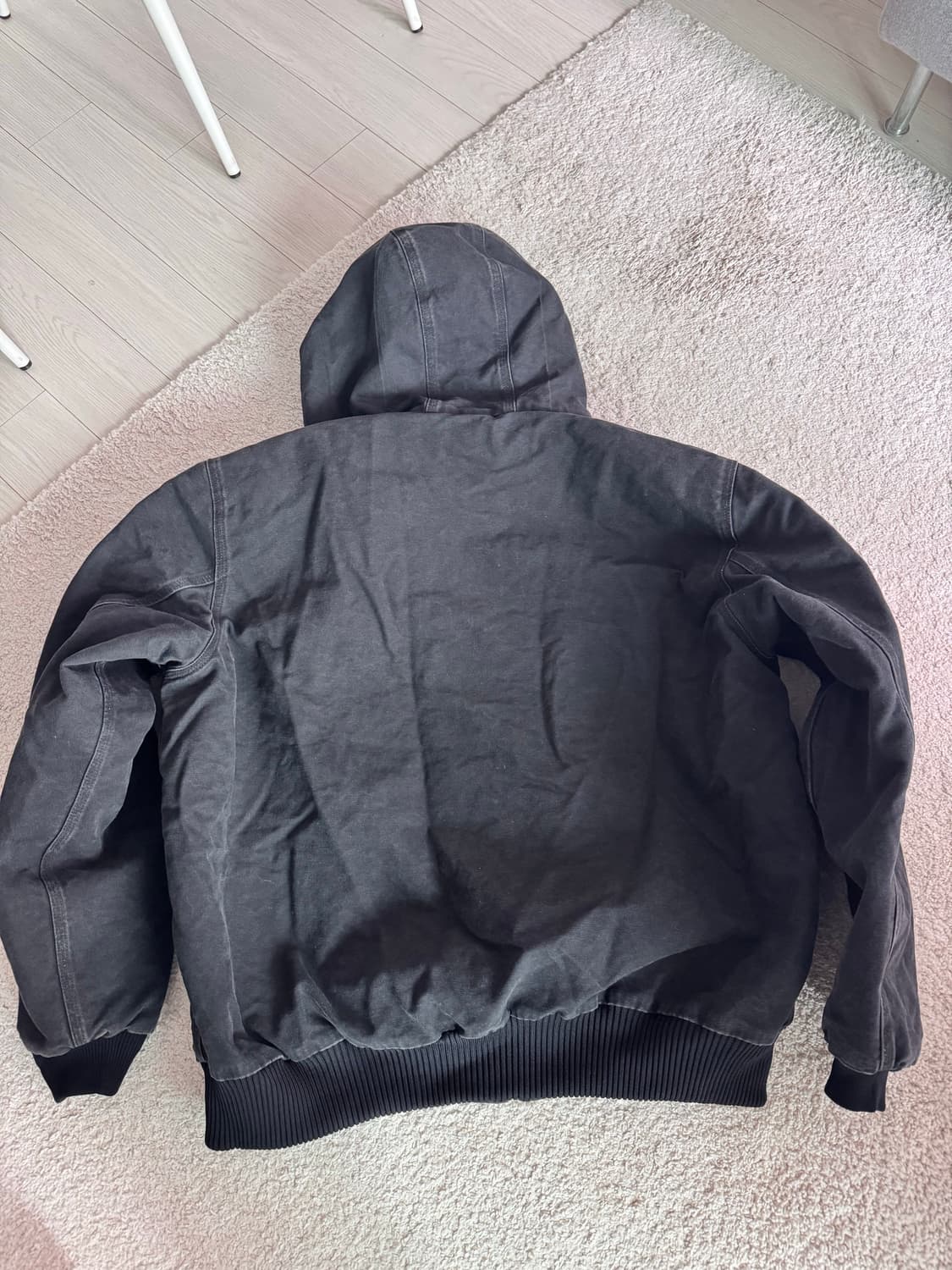 칼하트 J130 샌드스톤 엑티브자켓 블랙 2XL 상품이미지5