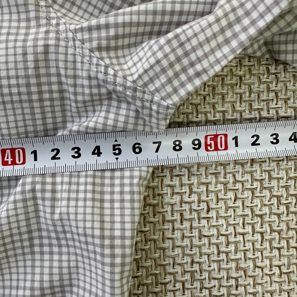 S DKNY 그레이 긴팔 체크 셔츠 0427D 상품이미지5