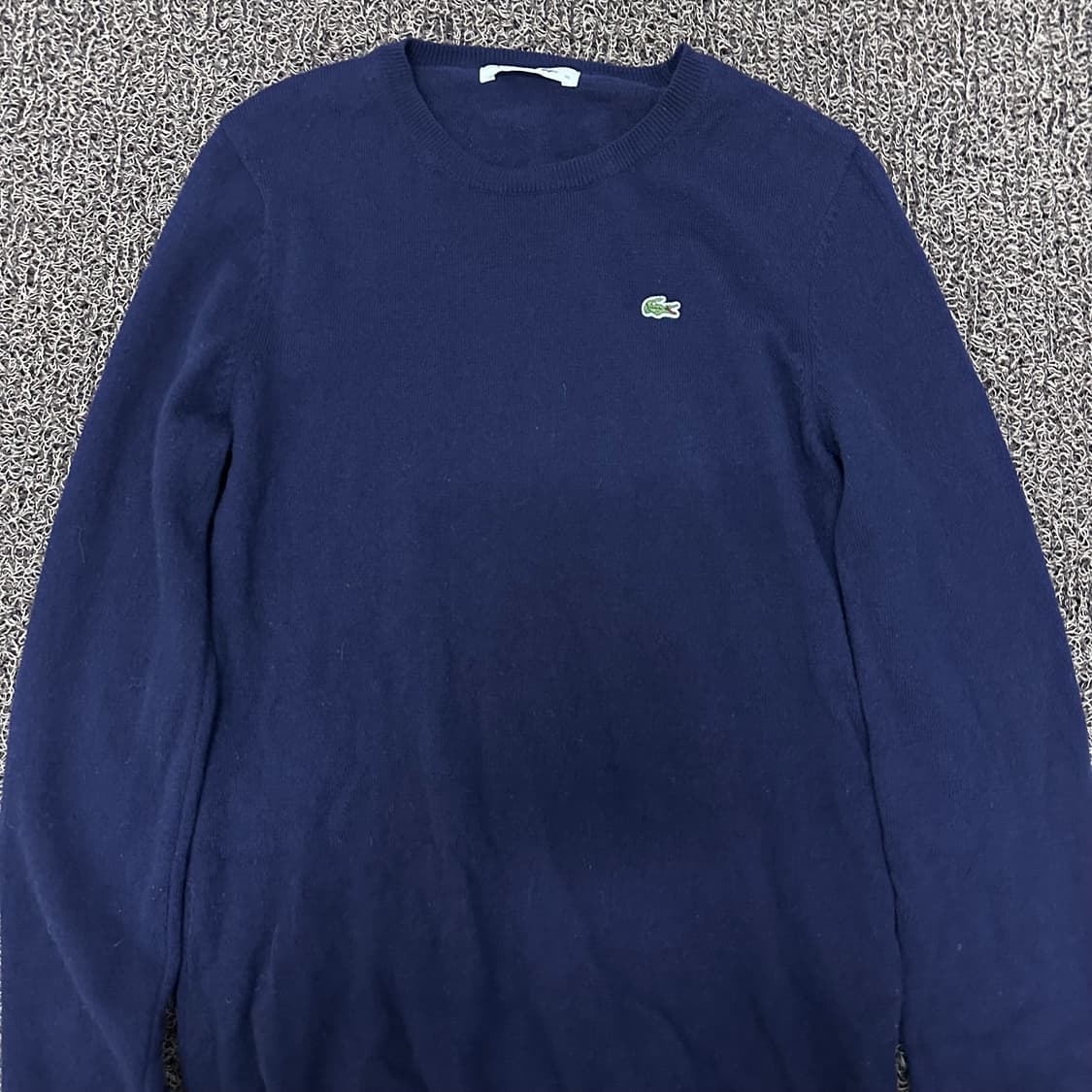 라코스테 여성 울 니트 네이비 95(M) 상품이미지2