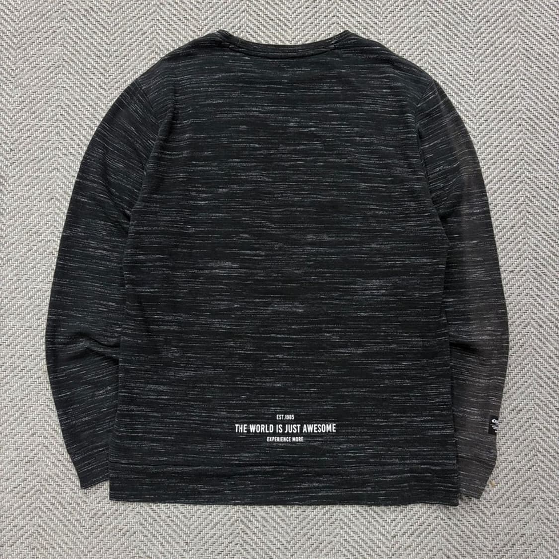 디스커버리 베이직 로고 롱슬리브 v2230 상품이미지2