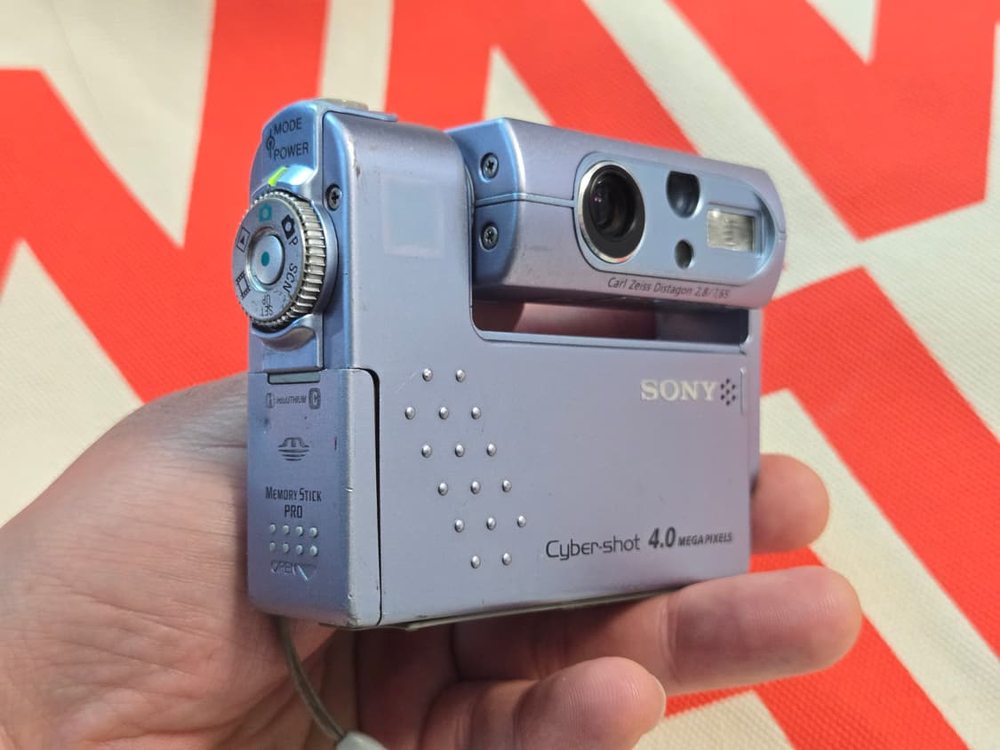 소니 DSC-F77A 렌즈회전식 디카 상품이미지4