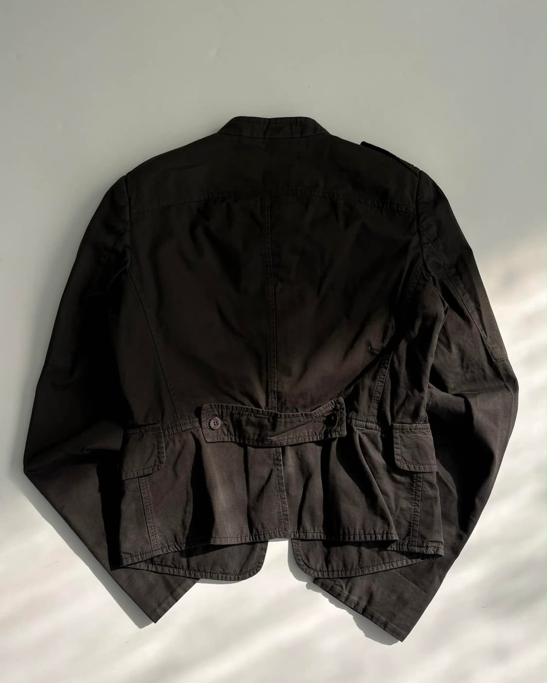 [40] 씨바이끌로에 스냅 코튼 버튼 자켓 상품이미지3