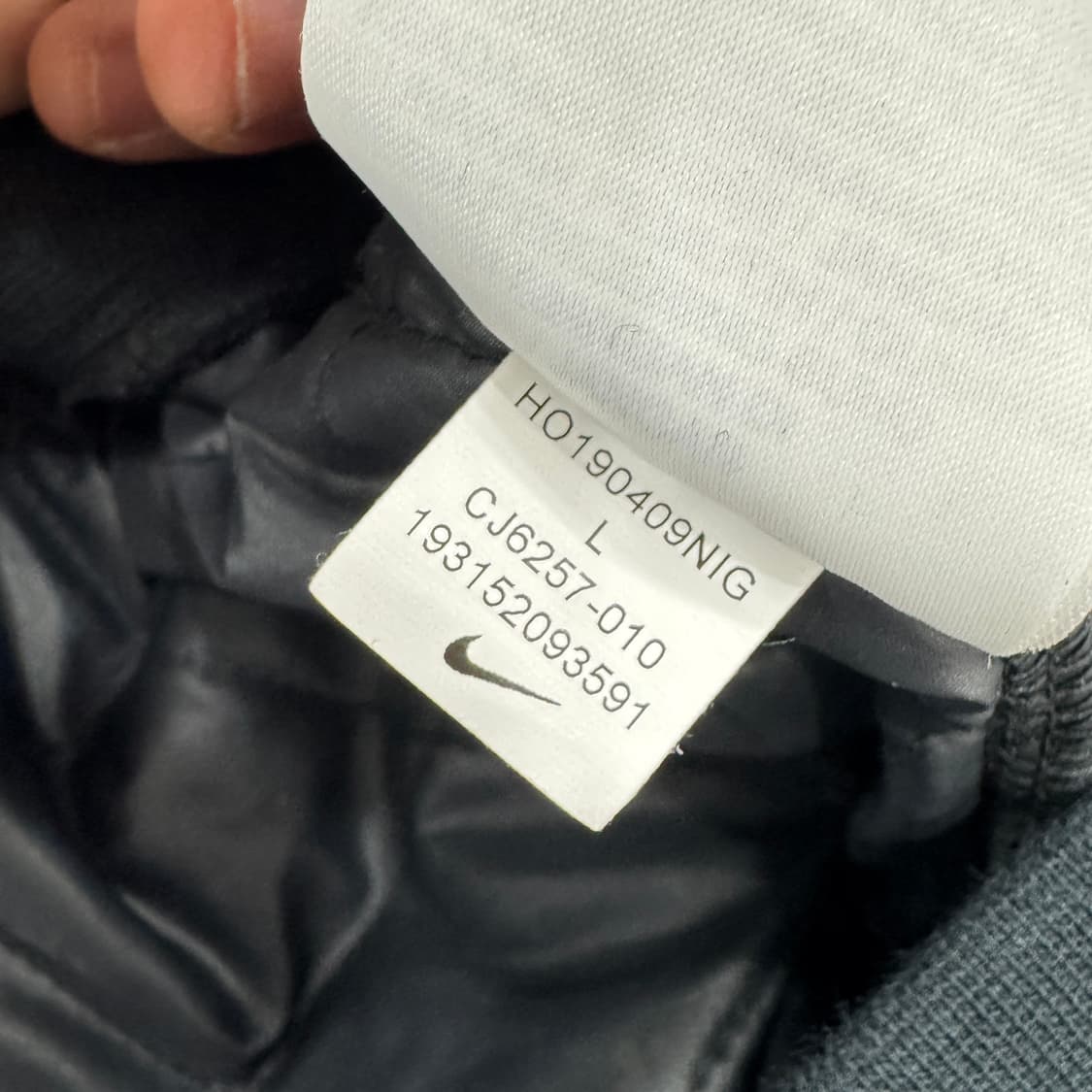 여성용 L 나이키 퀼티드 조거 팬츠  상품이미지6