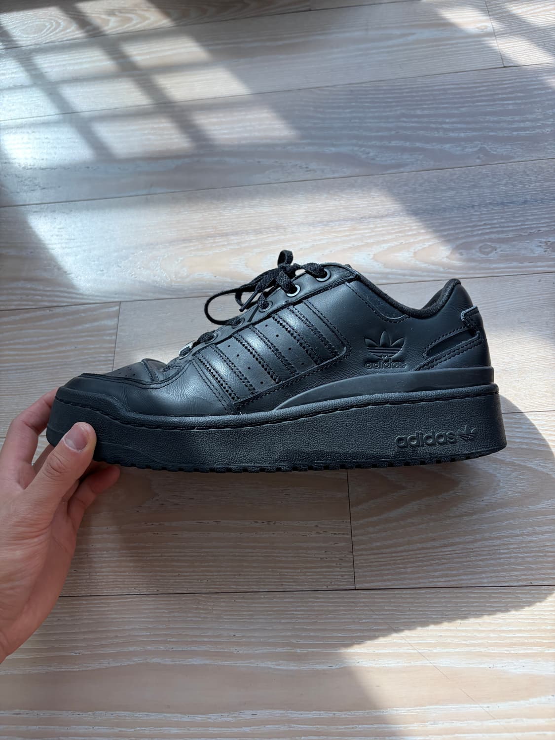 에어포스맛 아디다스 포럼 265 블랙 상품이미지2