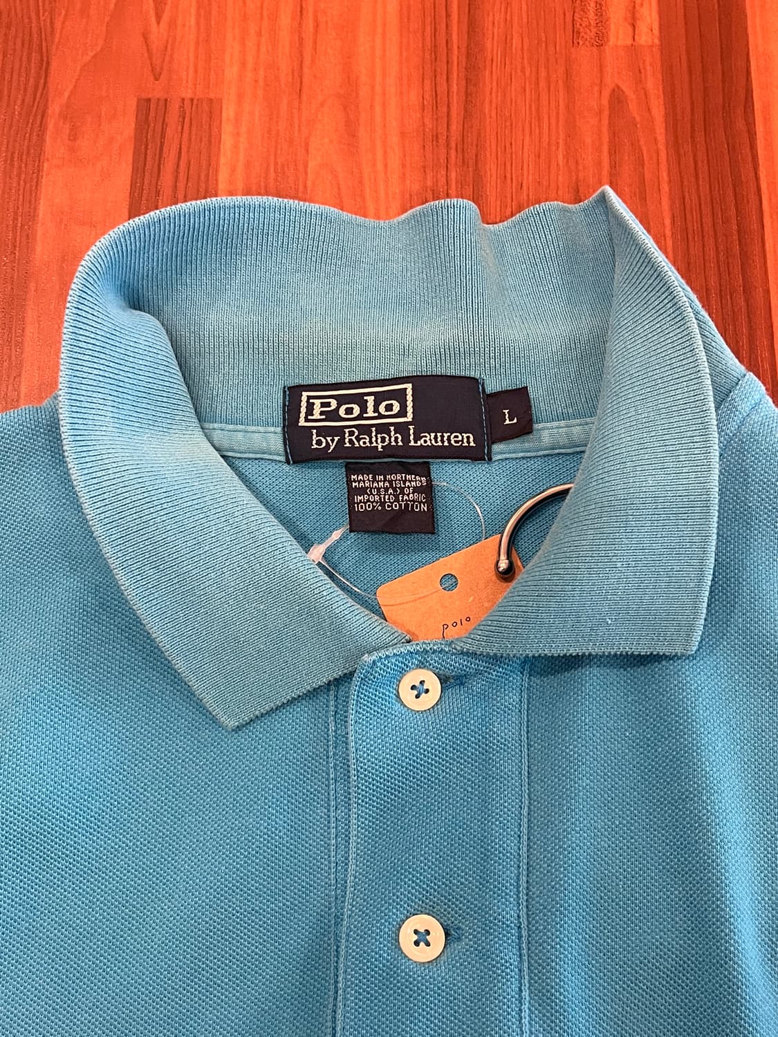 Polo RL 폴로 랄프로렌 카라티 pk 반팔 티셔츠 (blue) 상품이미지10