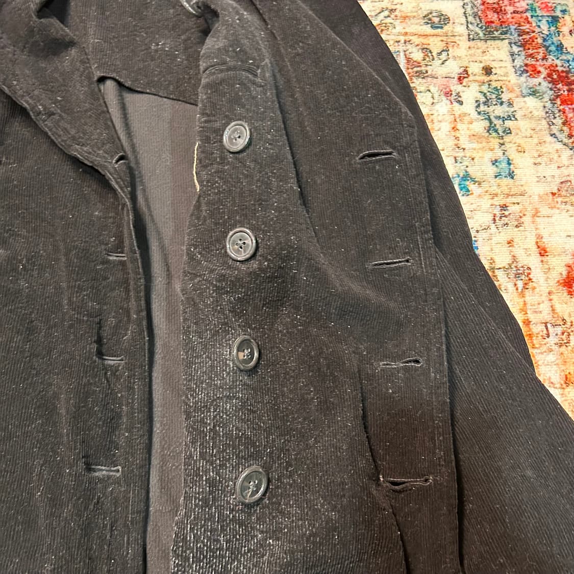 [XL] 03FW 요지 야마모토 y’s for men 코듀로이 더블 자켓 상품이미지3