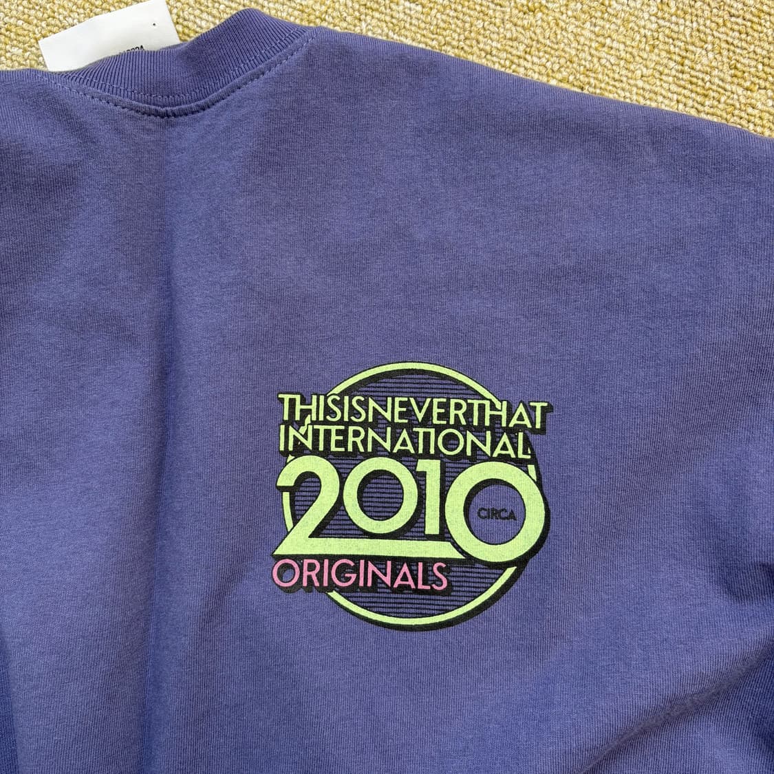 디스이즈네버댓 2010 반팔 티셔츠 퍼플(M) 상품이미지4