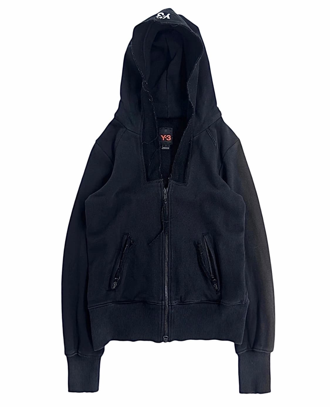 Y-3 로우컷 스웻 후디 집업 상품이미지3