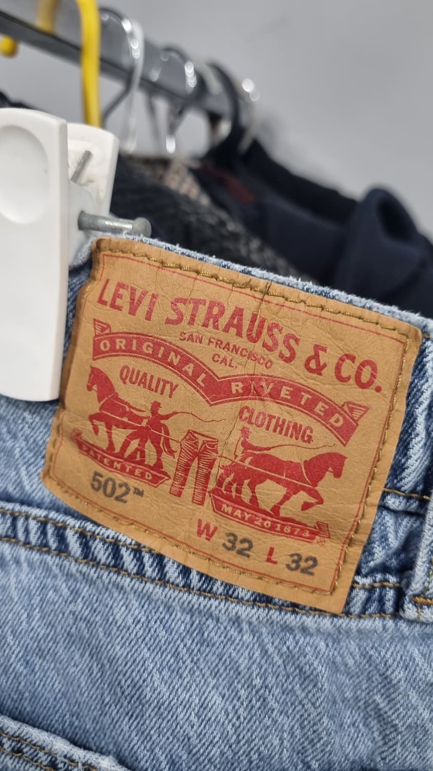 levis 502 연청워싱 허리단면41(32) 기장98 상태좋아요~ 상품이미지3