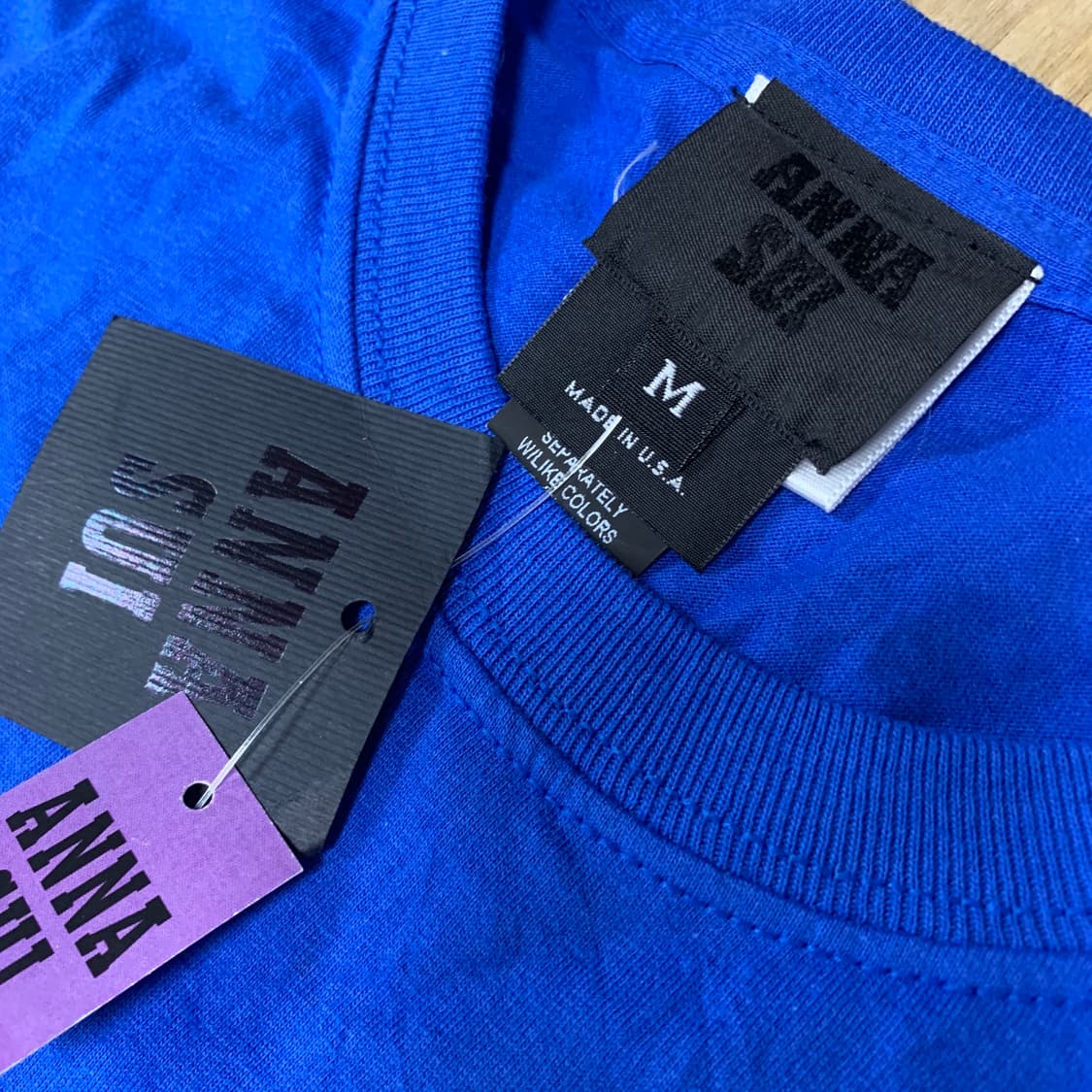 M)Anna sui 안나수이 반팔 (새상품,made in usa) 상품이미지5