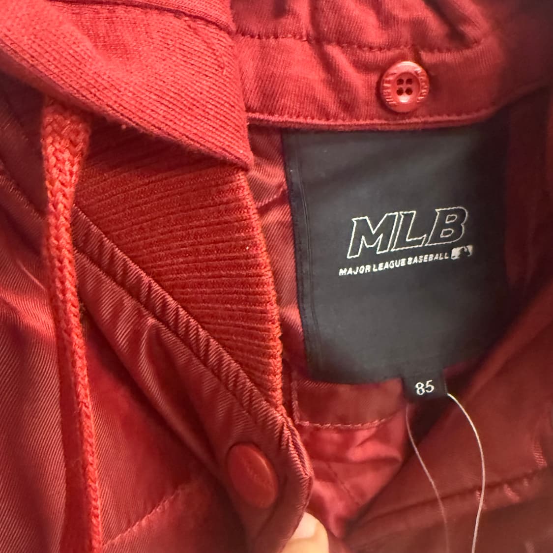 (새상품) MLB 보스턴 레드삭스 후드 패딩 점퍼 (85) 상품이미지2