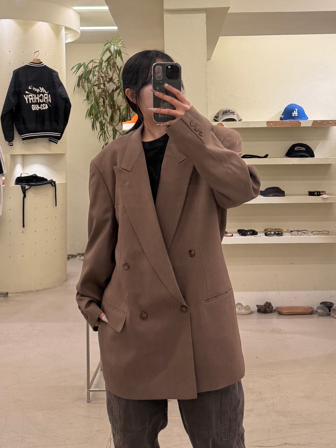  리그렛맨 더블 버튼 클래식 블레이저 U629 상품이미지1