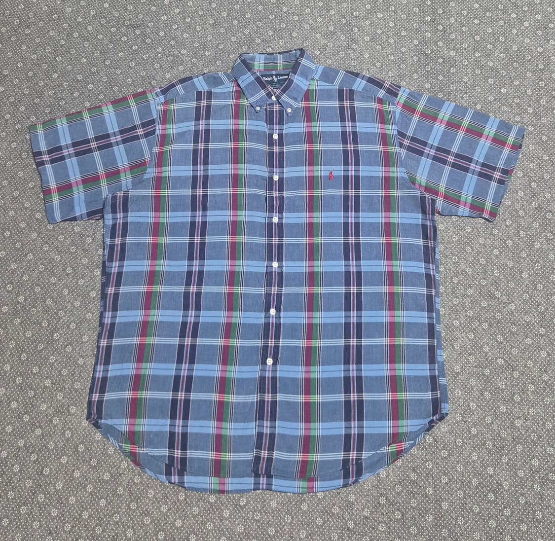 [L]폴로 박스핏 블레이크 체크 -508 상품이미지1