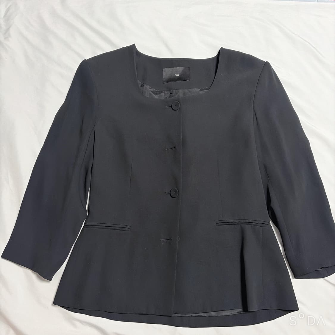 ORR 오르 블랙 스퀘어넥 자켓 S 상품이미지1